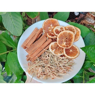 ( ảnh thật) Trà cam quế xả thải độc cơ thể