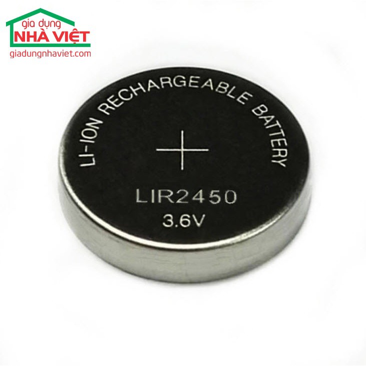 Pin sạc cúc áo Lithium ion Rechargeable LIR2450 3.6V