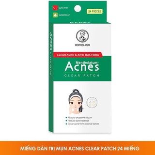 Miếng dán Giảm mụn Acnes Clear Patch 24 miếng