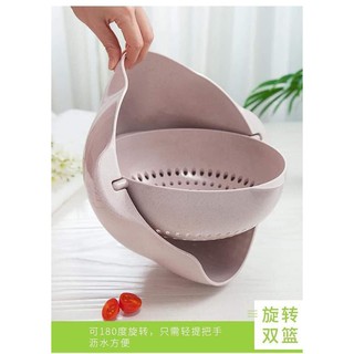 Rổ xoay lúa mạch 2in1