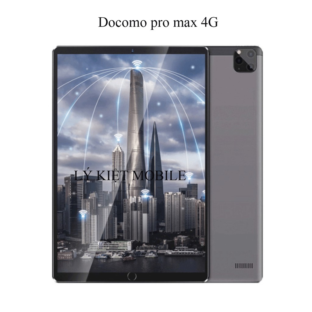 [Mã 151ELSALE hoàn 7% đơn 300K] Máy tính bảng docomo pro max 4G chơi game PUBGMOBILE | BigBuy360 - bigbuy360.vn