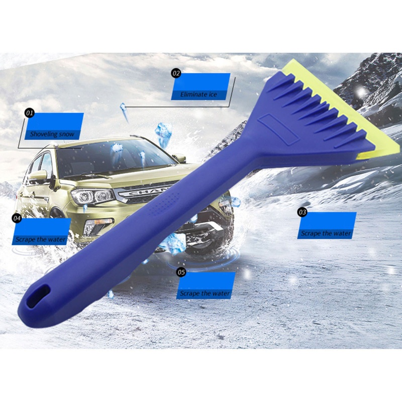 Dụng Cụ Cạo Tuyết Mềm Mại Chuyên Dụng Cho Cửa Sổ Xe Hơi