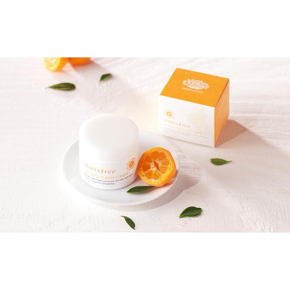 KEM DƯỠNG INNISFREE WHITENING PORE CREAM