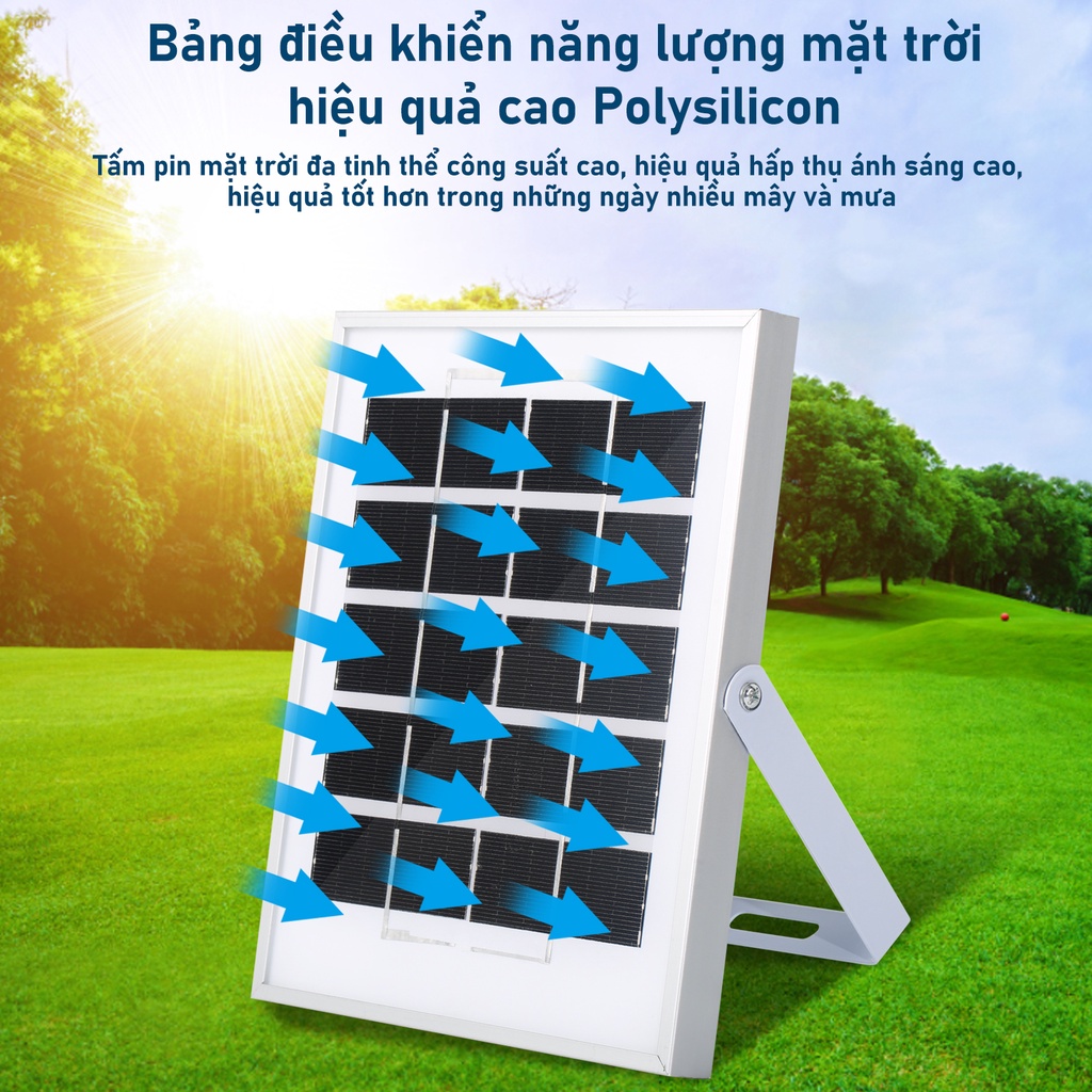 Đèn năng lượng mặt trời sân vườn 100W,Đèn Led Năng Lượng Mặt Trời Siêu Sáng Chống Nước,đèn led dây năng lượng mặt trời，Giờ làm việc: 8-12 giờ，170 LED