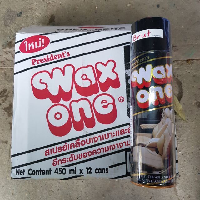 Xịt bóng da-nội thất ô tô-đồ gỗ Wax one thái lan