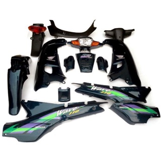 Trọn bộ vỏ wave thái 1 pha 110 xanh nhớt