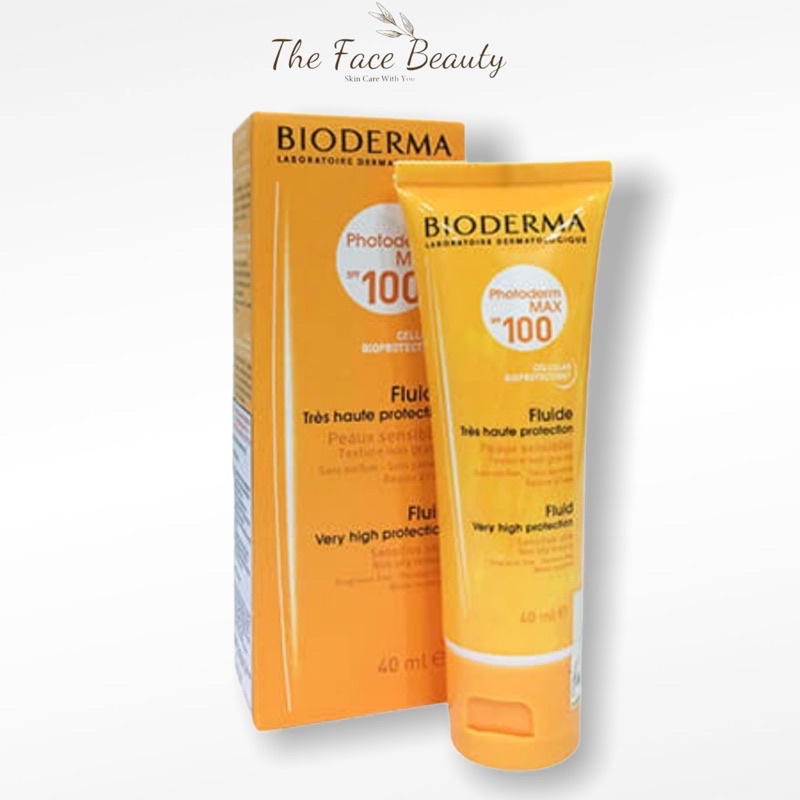 Kem Chống Nắng Bioderma Photoderm Max Aqua Fluide SPF 100+[ Màu Light]