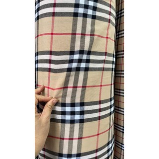Vải thô kẻ BBR to