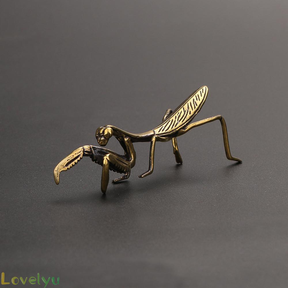 Mô hình chú bọ ngựa thiết kế mini bằng đồng thau trang trí nhà cửa văn phòng sang trọng