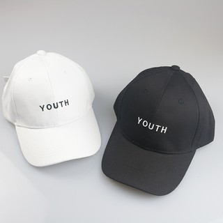 Mũ Lưỡi Trai Cotton Thêu Chữ Youth