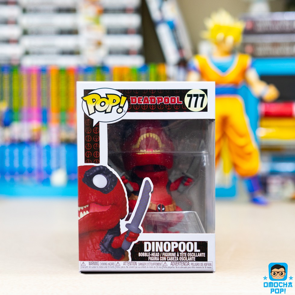 Mô Hình chính hãng Funko Pop Marvel: Deadpool 30th - Dinopool
