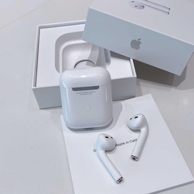 Tai Nghe Bluetooth AirPods 2 - Chip Jerry - Đổi Tên - Định Vị - Tháo Tai Dừng Nhạc