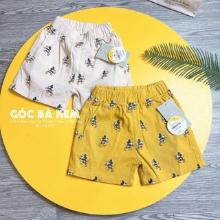 Quần hm mickey kaki btbg