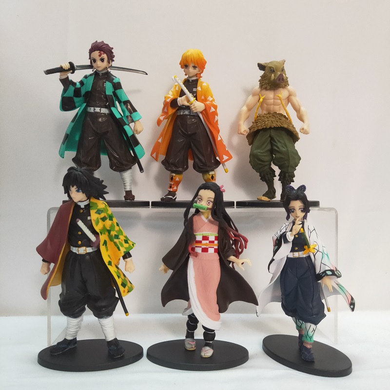 Bộ Mô Hình Nhân Vật Kimetsu No Yaiba Bằng PVC