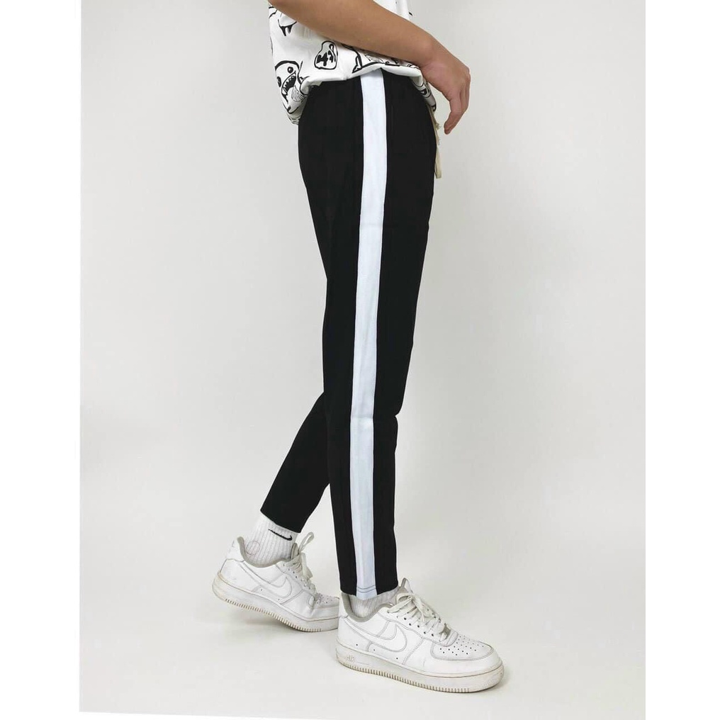 Bigsize - Quần thun dài nam form bigsize 90kg - 130kg - 1 sọc to