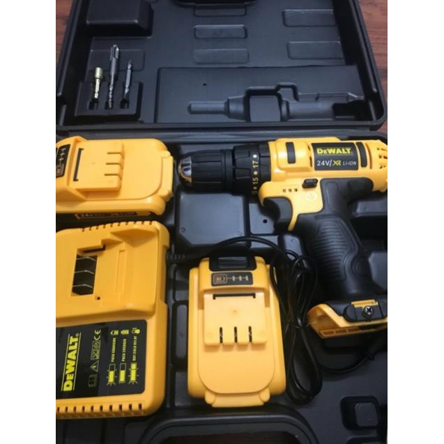 Máy khoan DEWALT 24v có búa