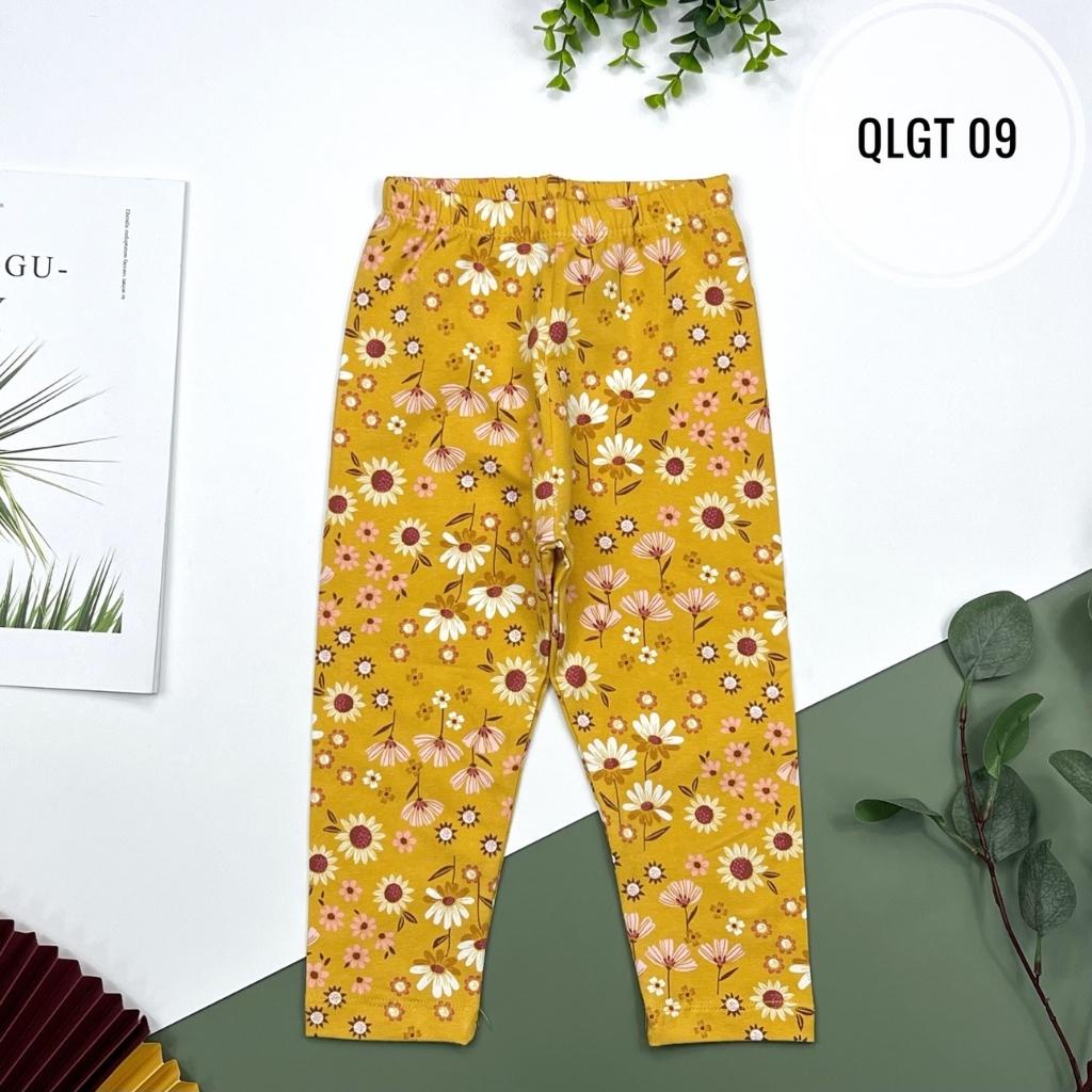Quần legging bé gái, quần legging cho bé chất cotton mềm mát, size 9-14 tuổi - SUNKIDS