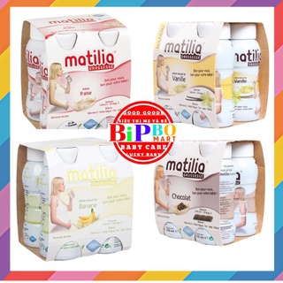 (chính hãng date mới) Sữa bầu matilia Pháp đủ vị (4hộpx200ml)