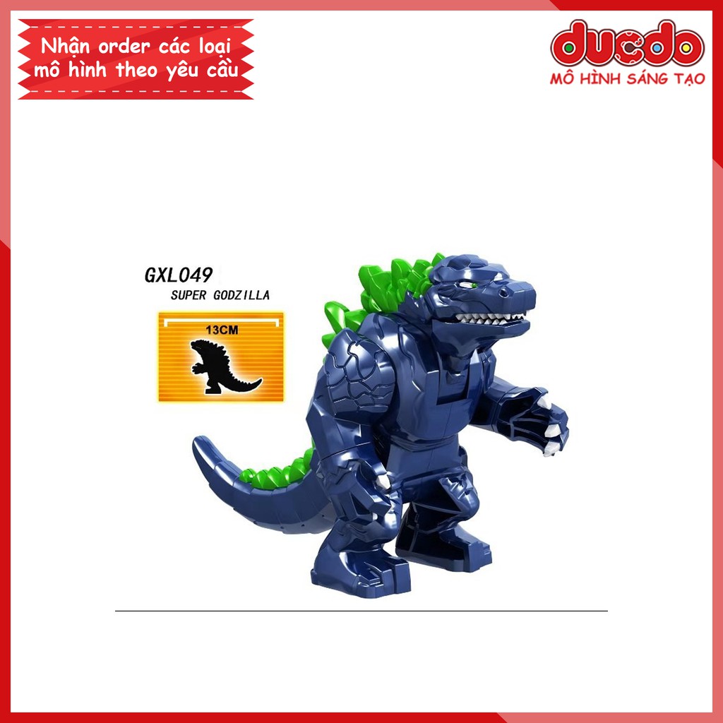 Bigfig Chúa Tể Godzilla khổng lồ - Đồ chơi Lắp ghép Xếp hình Mini Minifigures Big Fig PRCK GXL047 - GXL049 LeLe