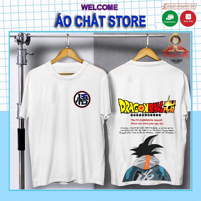 [SIÊU PHẨM] Áo Thun Họa hình Luffy - Songoku - Punch Man - Naruto Cực Đẹp | Amine Tshirt OP34