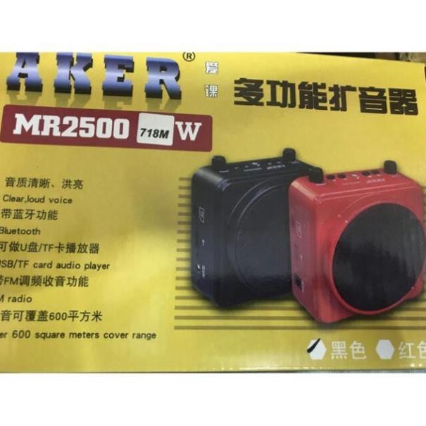 Máy trợ giảng không dây Aker MR 2500, loa trợ giảng hỗ trợ giáo viên, hướng dẫn viên