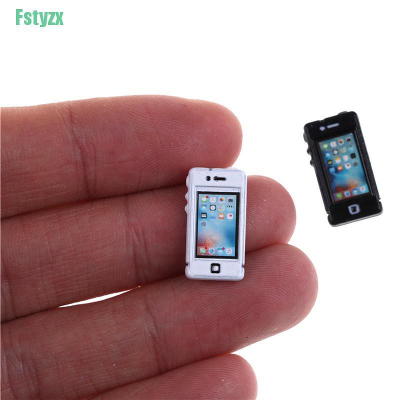 fstyzx 1/6 Scale Dollhouse Miniature Mini Look Mobile Phone Cellphone Decoration