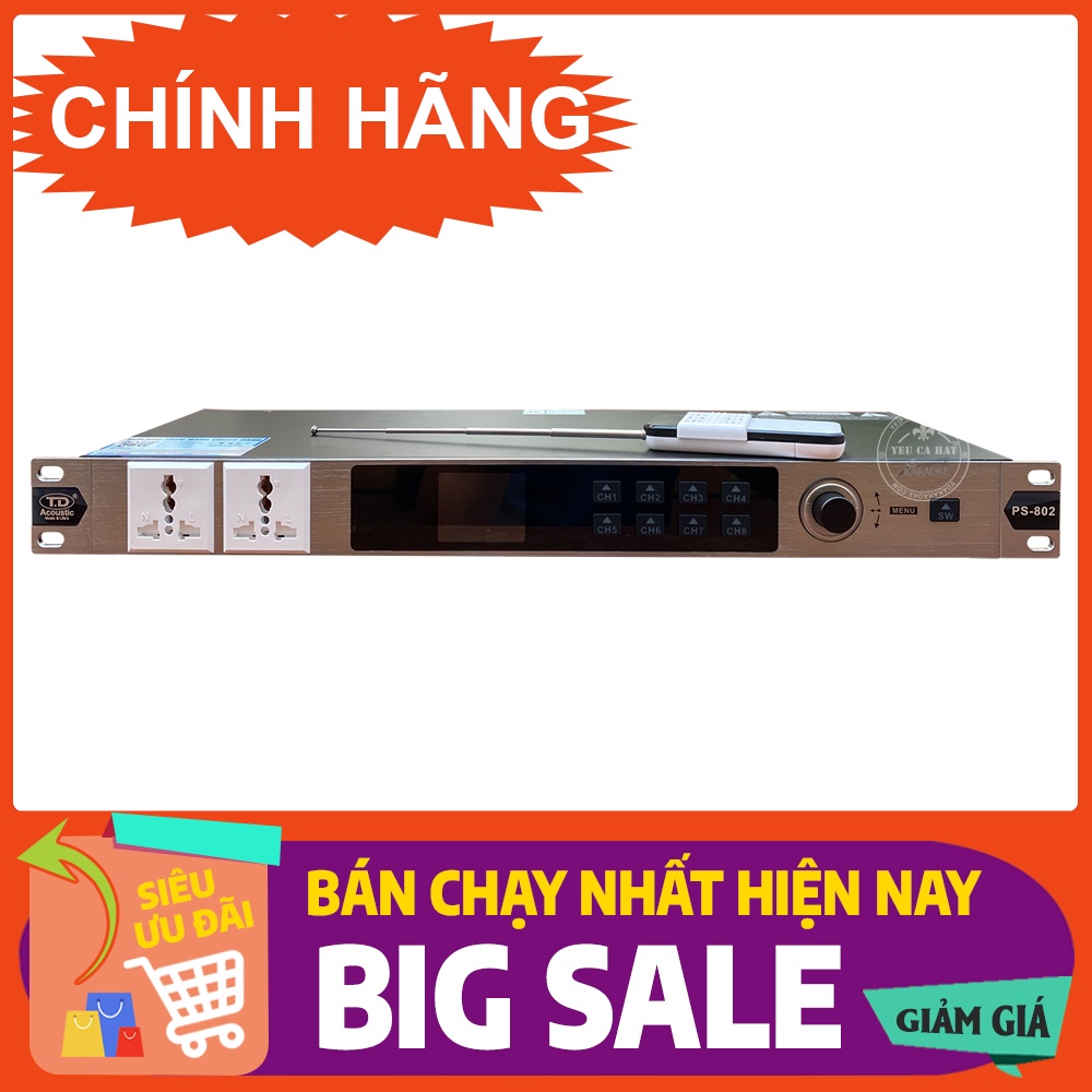 Quản lý nguồn TD Acoustic ps-802 chính hãng