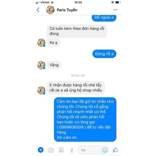 Nước Tẩy Lồng Chim Hoàng Long