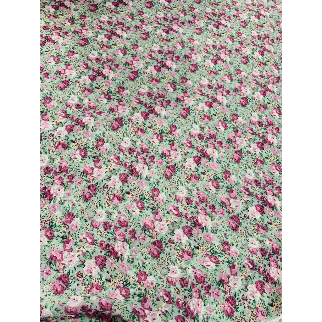 VẢI VOAN NHẬT HOA NHÍ - DÒNG VẢI THÔNG DỤNG - 1 MÉT X 1M5