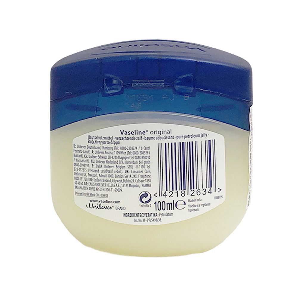 [HÀNG CHÍNH HÃNG] Sáp Dưỡng Ẩm Vaseline Pure Petroleum Jelly Original 100ml