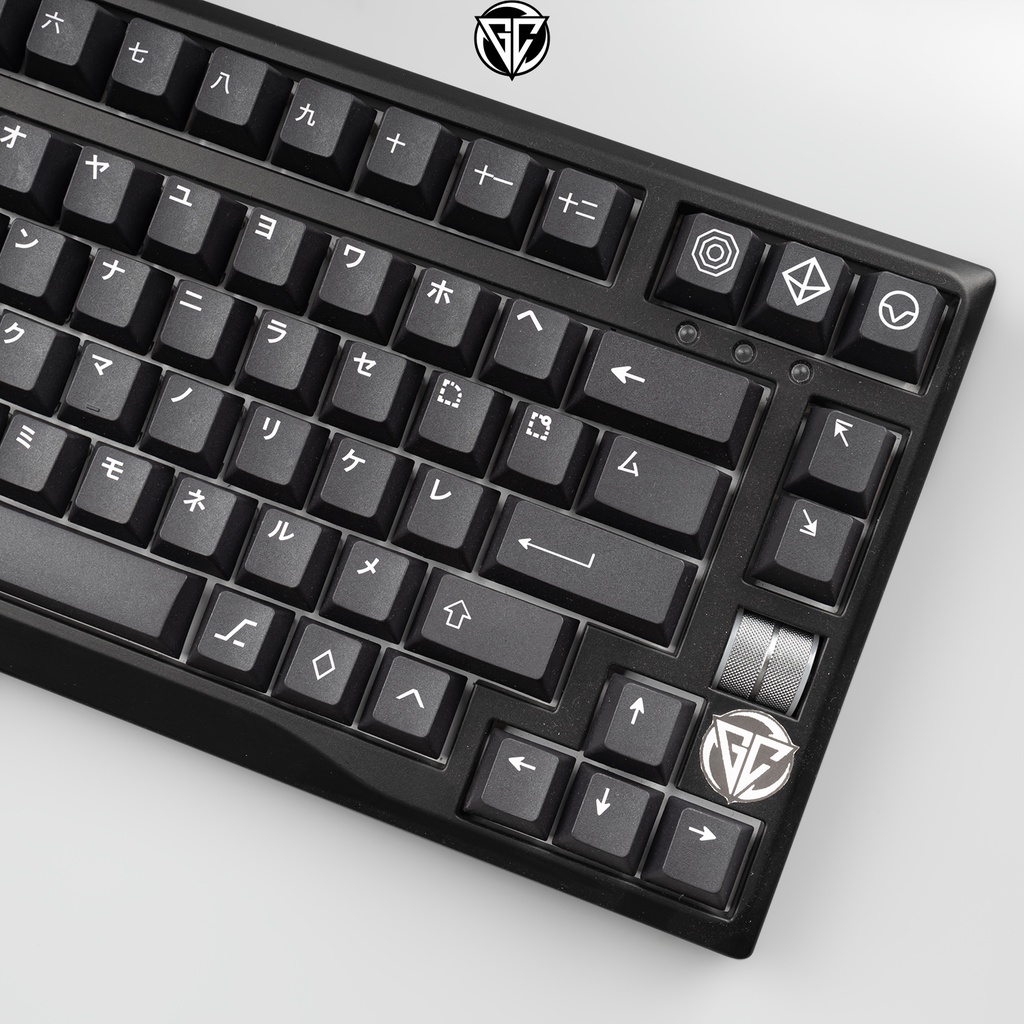 Keycap WOB KATAKANA 138 nút nhựa PBT Dye-sub