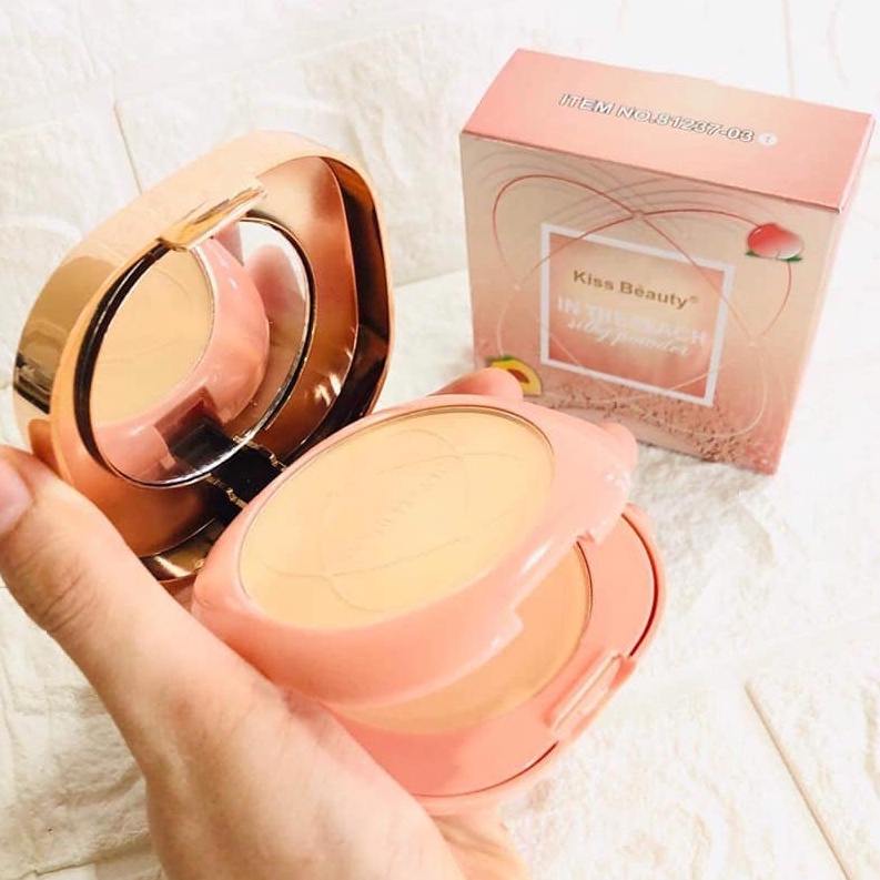 Phấn phủ Kiss Beauty dạng nén tiện lợi , kiềm dầu nội địa Trung g20shop | BigBuy360 - bigbuy360.vn