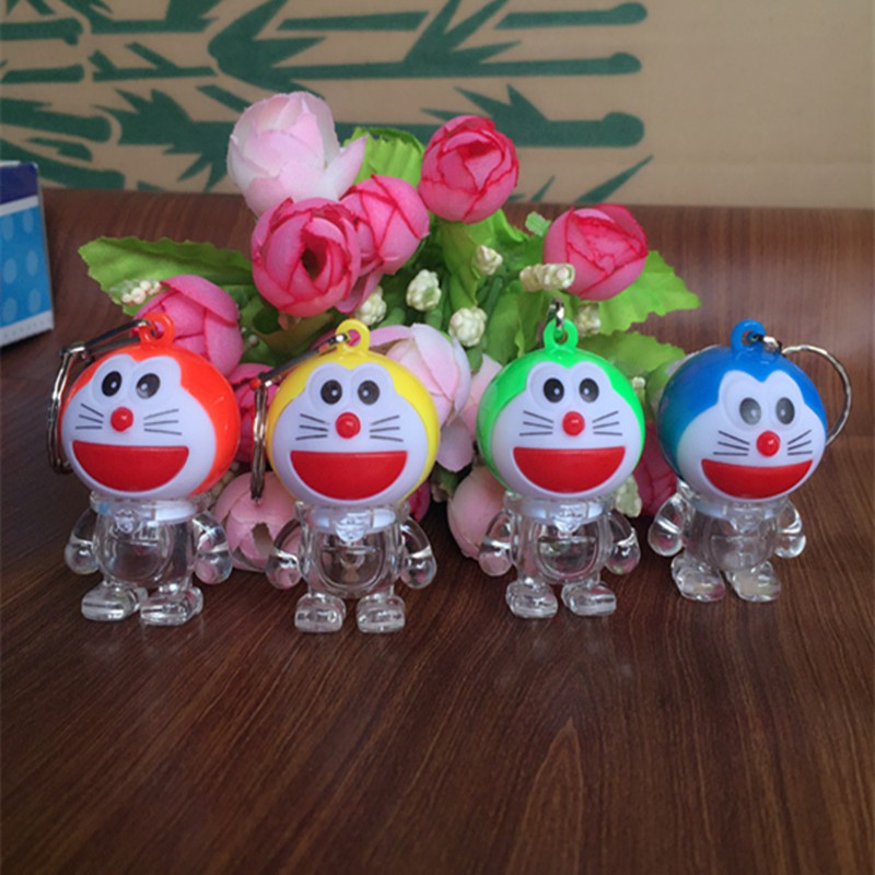 Móc Khóa Doremon Phát Sáng,Nhiều Màu