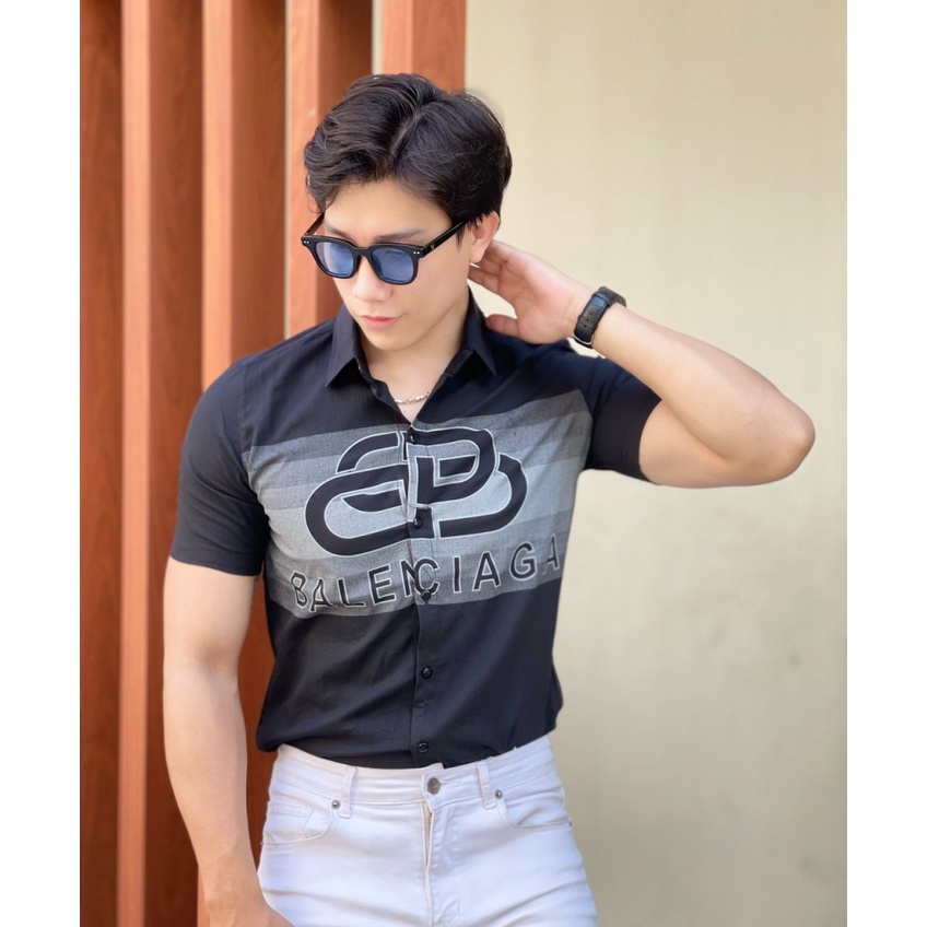 (HCM) ÁO SƠ MI NAM NGẮN TAY ĐŨI THỜI TRANG NAM NAM TÍNH - THỜI TRANG LUXURY ĐẲNG CẤP KOKO MI FASHION