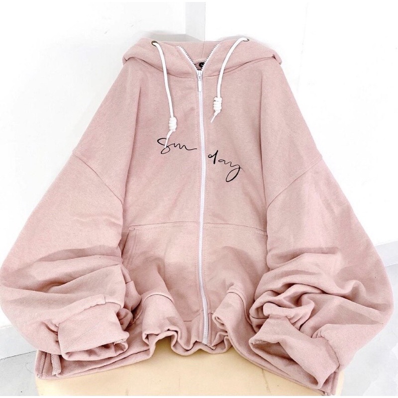 [SIEU SALE] Khoác nỉ chữ nghiêng dày dặn unisex ulazangg full hai màu (kèm ảnh thật) | BigBuy360 - bigbuy360.vn