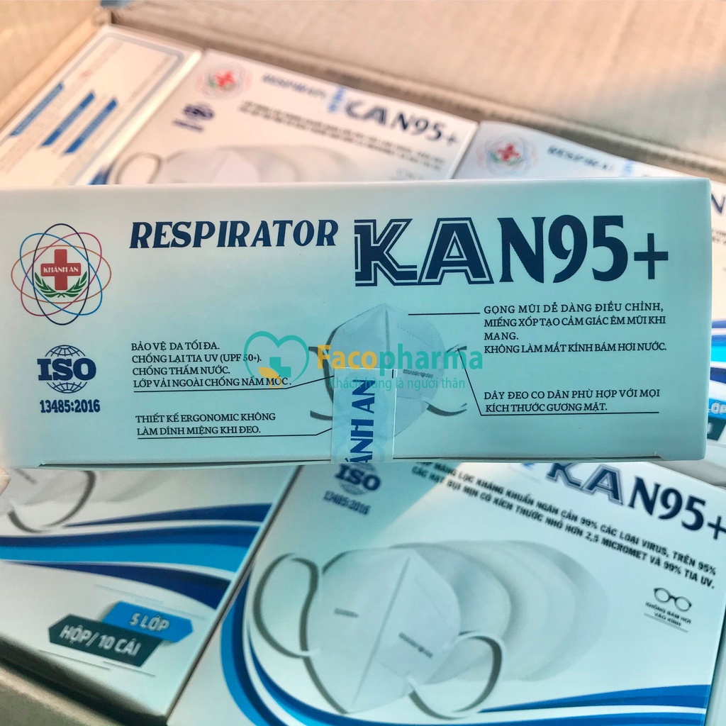 SỈ KHẨU TRANG N95 CHÍNH HÃNG 5 LỚP KHÁNG KHUẨN KHÁNH AN CAO CẤP 50 HỘP x50KAKAN95O