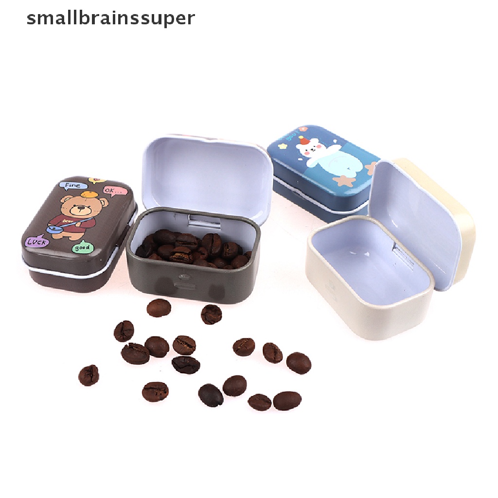 Hộp Thiếc Mini Đựng Trang Sức / Tiền Xu Nhỏ Nhắn Xinh Xắn SBS