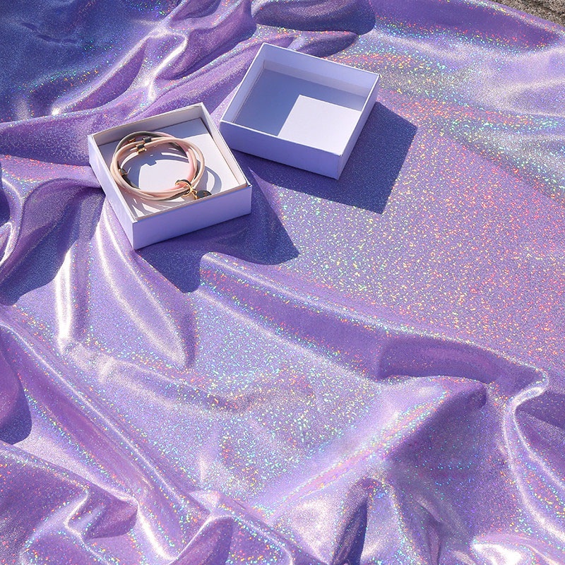 Vải Dạ Quang Co Giãn 70 * 100cm Làm Phông Nền Cho Búp Bê Tilda