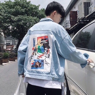 Áo khoác JEANS nam nữ