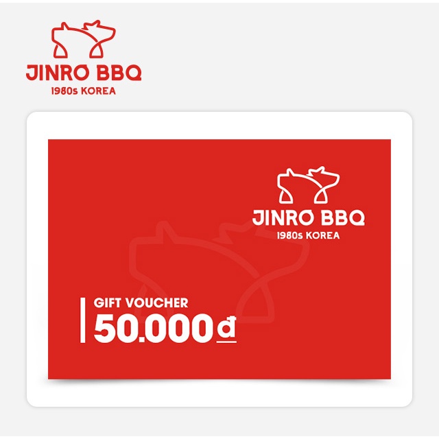 Bắc Ninh, Hà Nội [Evoucher] Jinro BBQ Phiếu quà tặng trị giá 50K