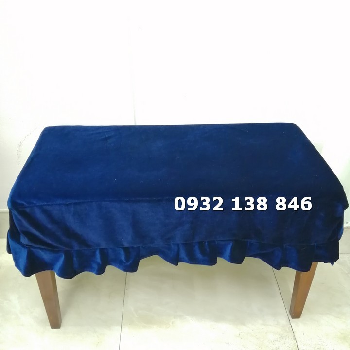 KHĂN PHỦ GHẾ ĐÀN PIANO CƠ  MẪU PHỦ GHẾ ĐÔI