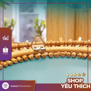 Gương mây tre đan