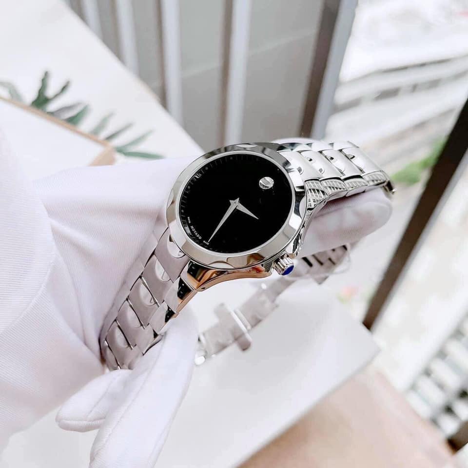 Đồng Hồ Nam Movado Luno Black Museum 0606378