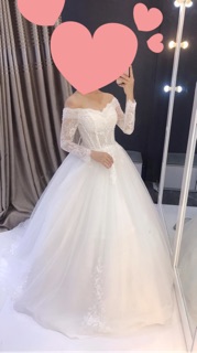 Váy cưới hàng tiệc_