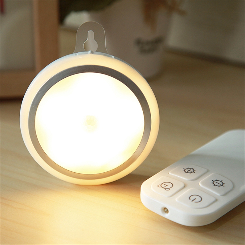 Đèn Ngủ Không Dây 5 Bóng Led Điều Khiển Từ Xa