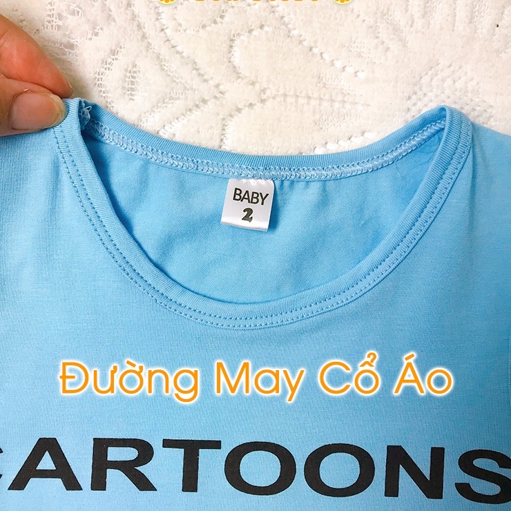 Áo Ba Lỗ Bé Trai -SALE- Áo Sát Nách Bé Trai Cotton Quảng Châu Siêu Mát 8-20kg Tều Store Size Cho Bé Từ 1 - 5 Tuổi