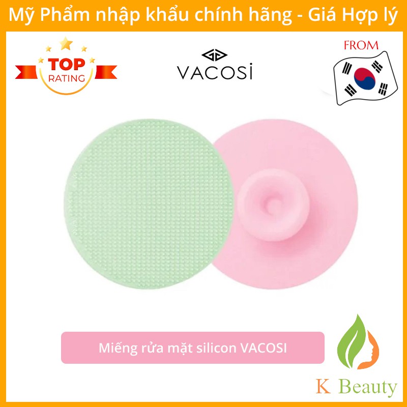 Miếng Rửa Mặt Vacosi Silicone Cleansing Pad DC04