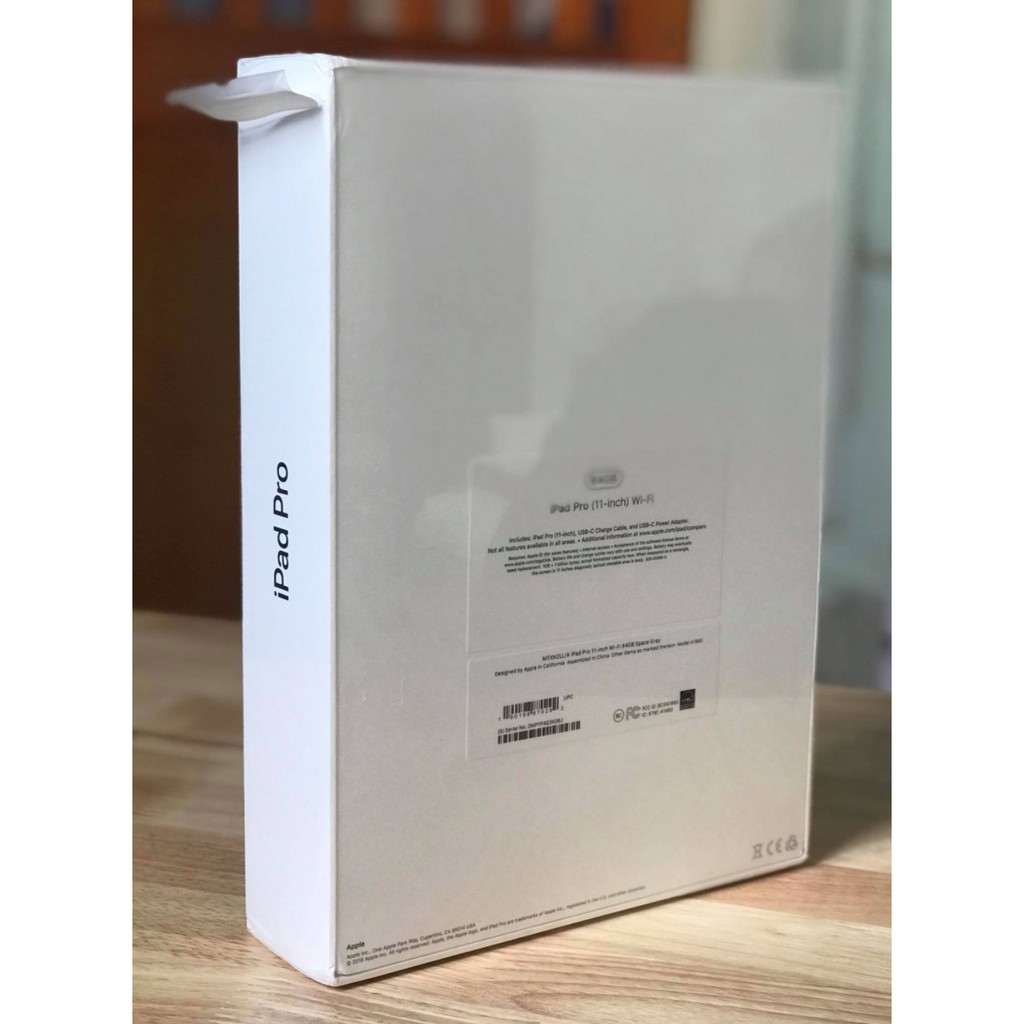 iPad Pro 11 inch (Bản 2018, 64GB, Wi-Fi Only) nguyên seal mới 100%