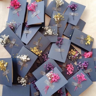 Thiệp hoa handmade