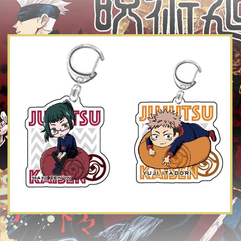 Móc Khóa Hình Nhân Vật Jujutsu Kaisen Gojo Satoru Đáng Yêu Charms